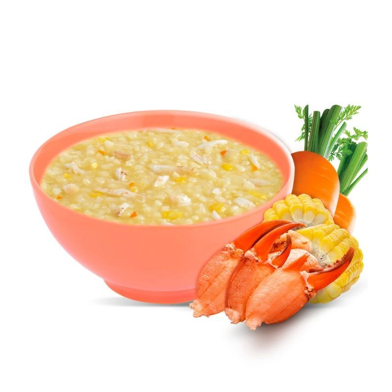 Cháo tươi SG Food Baby vị cua, bắp và cà rốt gói 240g (từ 7 tháng) 8